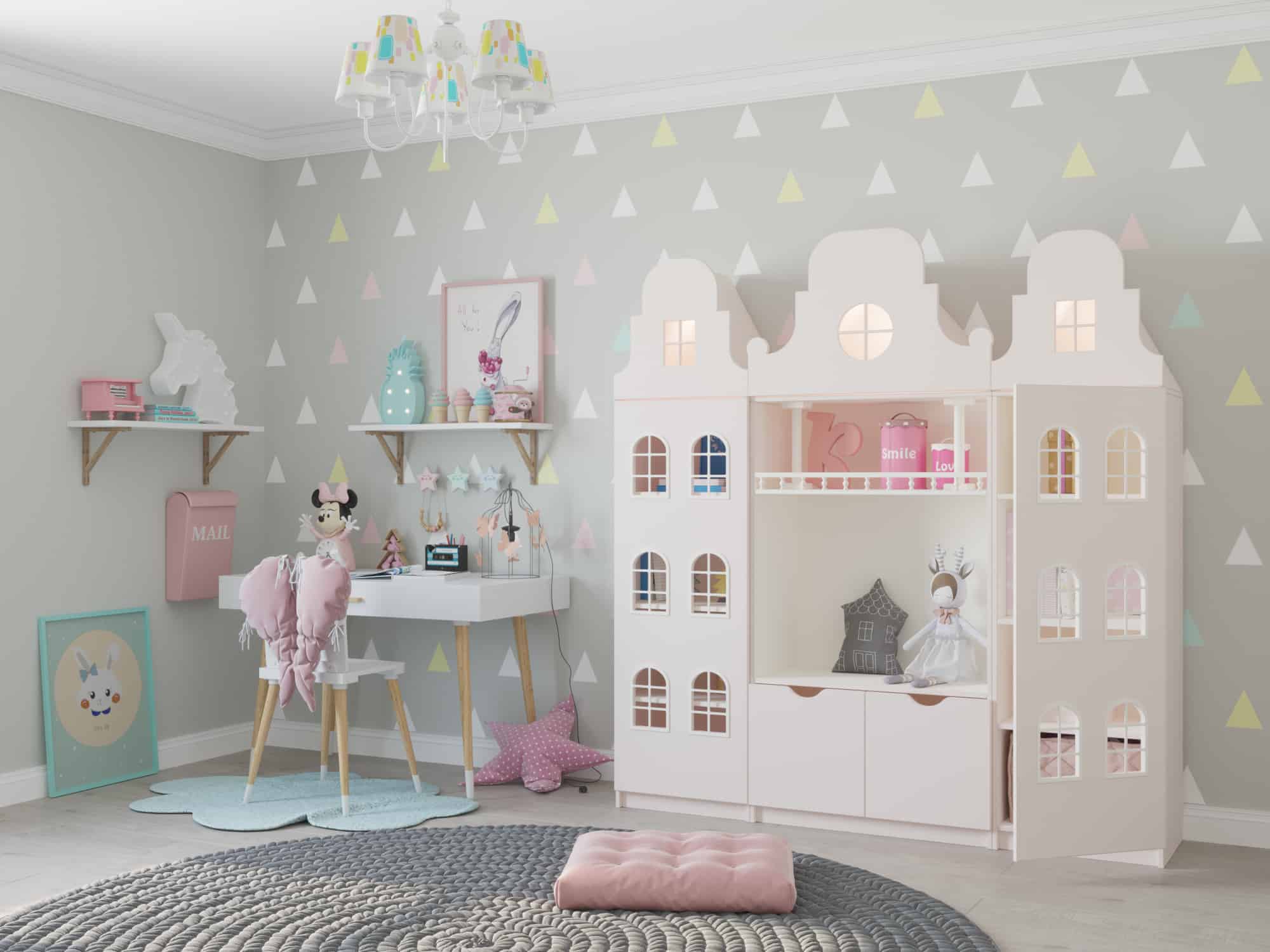 Little girl's room Interior Designio