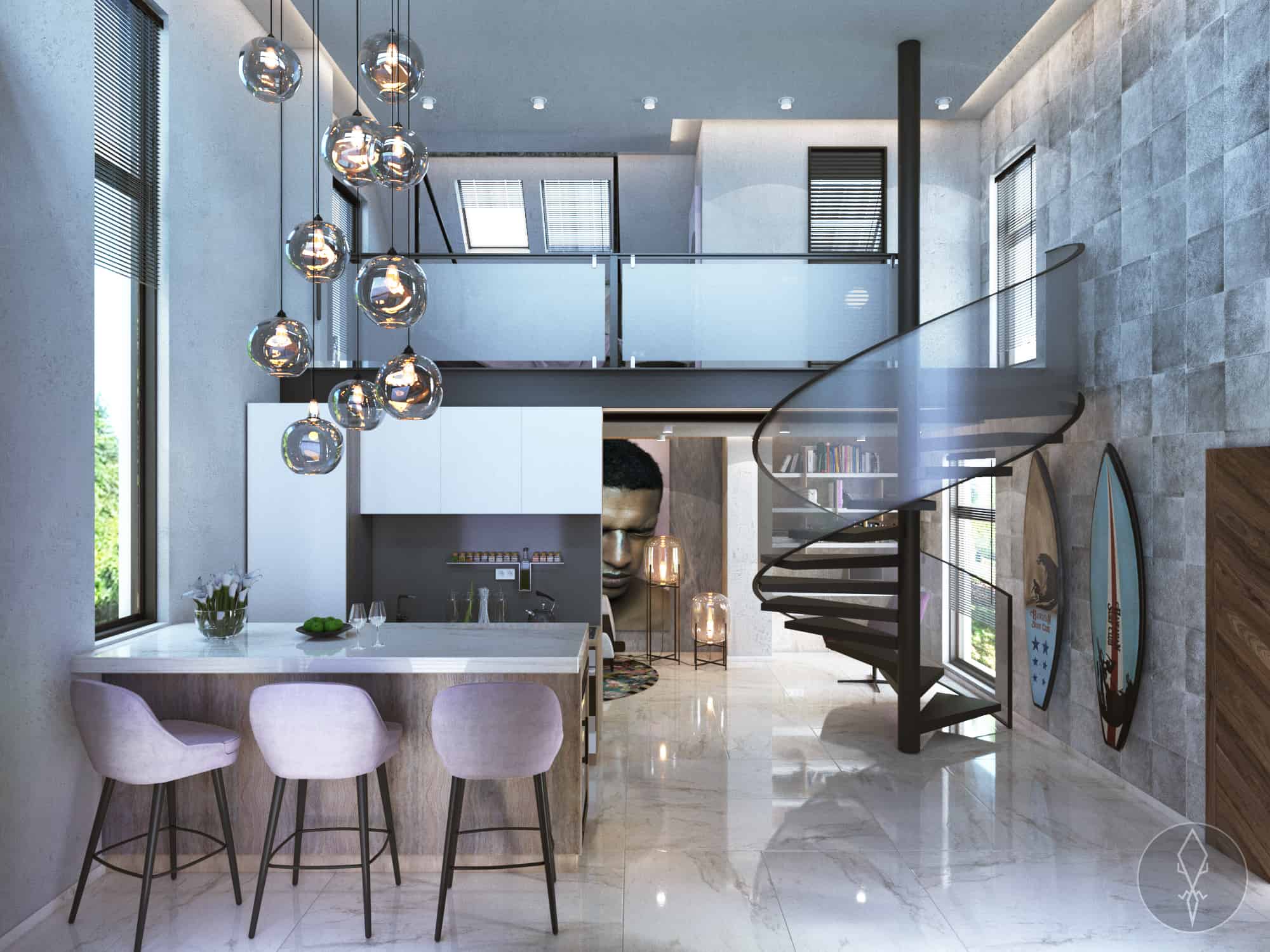 60m2 House with Mezzanine Floor Alicante Spain Interior Designio